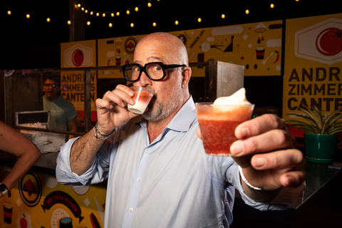 Andrew Zimmern at the South Beach Wine & Food Festival
