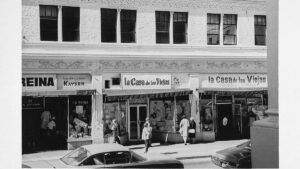 Josefina Tarafa, Facade of La Casa de las Viejas Store, 62 N.E. 1st Street, Miami, Florida, 1971