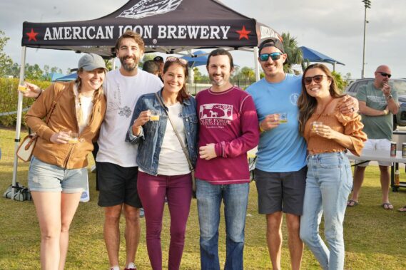 The 2023 WolfStock featured beer tastings from more than a dozen local microbreweries.