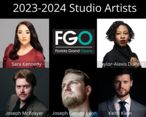FLORIDA GRAND OPERA ANNOUNCES 2023–24 STUDIO ARTISTS