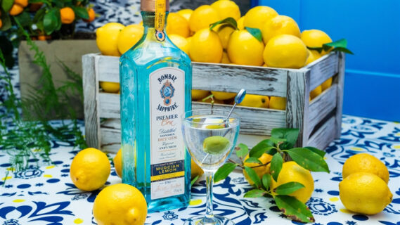 BOMBAY SAPPHIRE PREMIER CRU MURCIAN LEMON - a new premium, handcrafted gin that celebrates Murcian citrus 