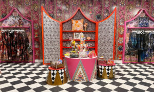 A rendering of the new CAMILLA boutique set to open at Shops at Merrick Park in Coral Gables on September 30.