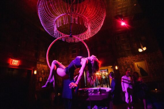 Aerialist at Mr. Wanderlust