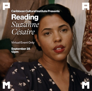 CCI Presents: Reading Suzanne Césaire
