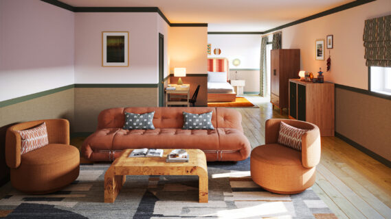 Life House Settles in the West with a reimagined 1960’s mid-century desert hideaway in Palm Springs
