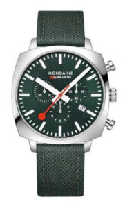 Grand Cushion, Green, 41mm