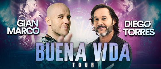 Tickets on Sale Now for Gian Marco y Diego Torres: Bueno Vida Tour!
