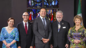 Taoiseach Leo Varadkar, T.D.  Honorary Wolfsonian Visit