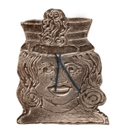 Clocks, 1988 Series of 6 wall reliefs made after Andy Warhol’s cookie jars 24k gold, 14 ½ x 11 x 1 ¾ in. each