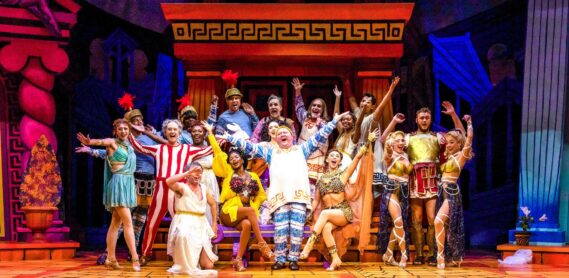 A Funny Thing Happened on the Way to the Forum at Maltz Jupiter Theatre (Photo Credit: Jason Nuttle Photography )