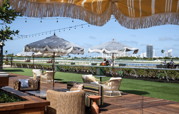 Carousel Club at Gulfstream Park (Photo Credit: Paul Stoppi)