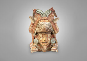 Vessel with Diving God, Maya, Quintana Roo, Mexico, or Belize, Post-Classic Period, 1000 – 1250 CE