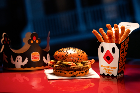 Available at participating locations starting Oct. 12, Burger King® adds all-new Ghost Pepper Chicken Fries and brings back the fan-favorite Ghost Pepper Whopper®