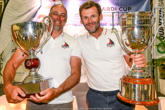 Mateusz Kusznierewicz/Bruno Prada make history by winning their fourth successive Bacardi Cup. Photo credit: Martina Orsini