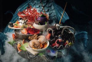 Spooky Ever After Dessert at Sexy Fish Miami. Photo credit: Sexy Fish