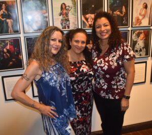 Lori Labush, artist Penny Fraser, Diana Bolanos