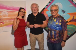 Sandy Maraneso, artist James E. Swarthout, Salvatore Zagami