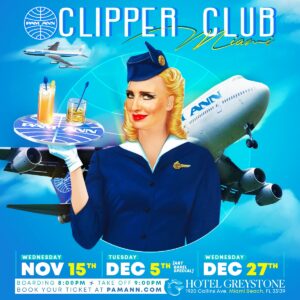 Pam Ann Clipper Club Takes Off at Hotel Greystone: An Intimate Night of Comedy