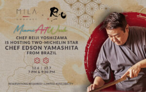MILA Omakase X Michelin Star Chef Edson Yamashita