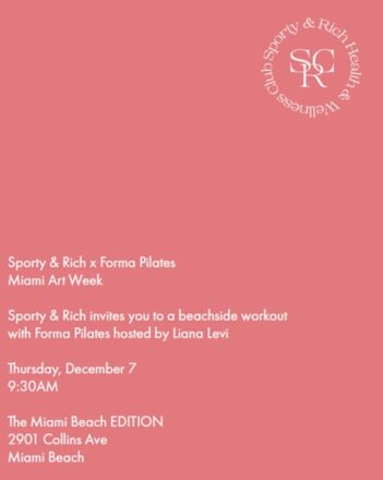 Sporty & Rich X Forma Pilates