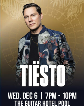 Tiesto at the Guitar Hotel Pool