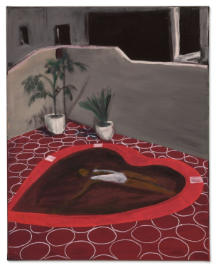 Post-War to Present DANIELLE MCKINNEY (B. 1981) Home by 8 acrylic on canvas signed and dedicated 'To: Vaughn with Love ♥ D. Mckinney' (on the reverse) Painted in 2021. Estimate: $50,000-70,000