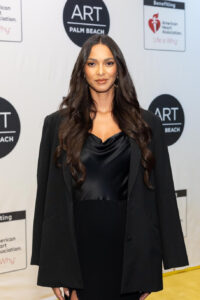 Supermodel and Impact Producer, Lais Ribeiro hosted Art Palm Beach Opening Night Premiere supporting The American Heart Association’s Life is Why Campaign.