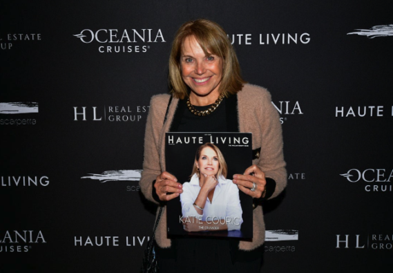 Haute Living New York celebrated Katie Couric’s magazine cover, who was beaming all night, with Oceania Cruises, HL Real Estate Group and Whispering Angel at Scarpetta in NYC.