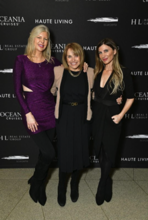 Haute Living New York EIC Laura Schreffler and Haute Media Group VIP April Donelson celebrated Katie Couric’s magazine cover with Oceania Cruises, HL Real Estate Group and Whispering Angel at Scarpetta in NYC.