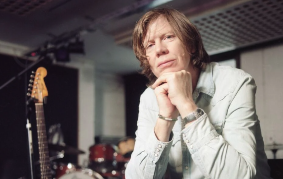 Laid-back: Thurston Moore, the former guitarist and singer of Sonic Youth via The Telegraph