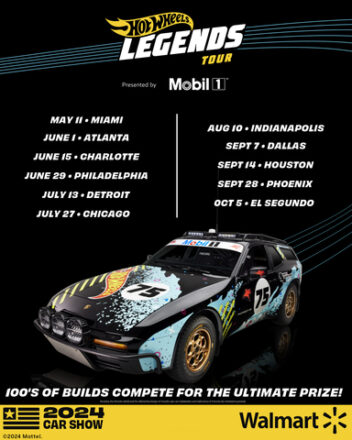 Seventh Annual Hot Wheels™ Legends Tour Presented by Mobil 1 Kicks Off on May 11 in Miami