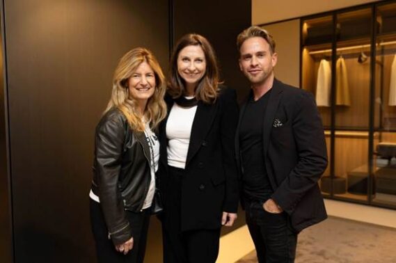 Laura Anzani, CEO & President of Poliform USA and design leaders and tastemakers gather for the inauguration of Poliform Miami’s redesign