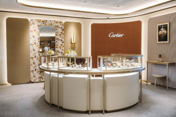 Starboard Luxury Debuts Dedicated Retail Spaces for Cartier, IWC Schaffhausen, and Piaget on The Ritz-Carlton Yacht Collection’s Newest Superyacht, Luminara