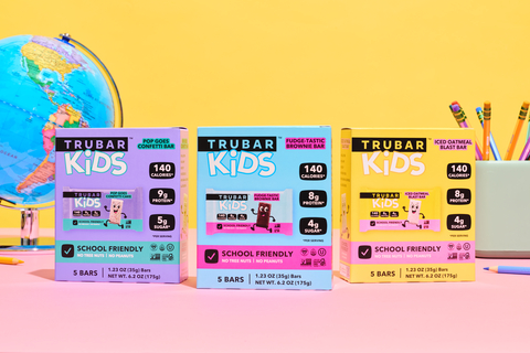 TRUBAR Launches New TRUBAR Kids Line: Nut-Free, Protein-Packed Snacks for School and Beyond