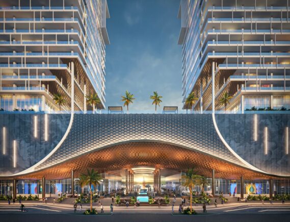 Legacy Harbour Marina in Fort Myers to Be Redeveloped After Hurricane Ian. New Dock Systems, Expanded Infrastructure, and 131 SlipsPlanned in Partnership with Bellingham Marine. Photo credit: Michael Graves & Associates