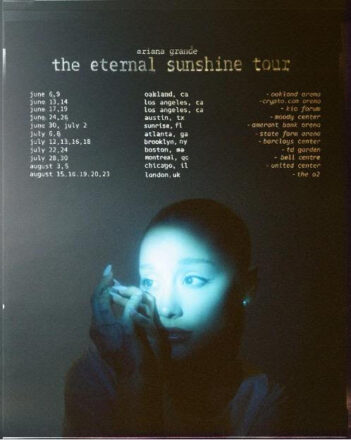 ARIANA GRANDE REVEALS ‘THE ETERNAL SUNSHINE TOUR’ FEATURING MULTIPLE NIGHTS AT AMERANT BANK ARENA IN SUNRISE ON JUNE 30 AND JULY 2, 2026