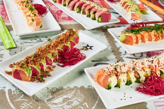 Nacionsushi brings its signature XL, protein-packed rolls (available in over 30 varieties), vibrant Southeast Asian flavors, and multi-environment design to Miami. The Doral outpost offers a dynamic and inclusive experience, with a menu that spans keto-friendly rolls, Crispy Sushi Pizzas, Tuna Taquitos Tuk Tuk, pork baos, stir-fries, noodles and more — all paired with cocktails and fresh juices crafted to complement the brand’s bold flavor profile. Credit: Nacionsushi