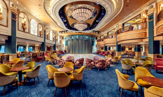 The Queen’s Room aboard Queen Elizabeth