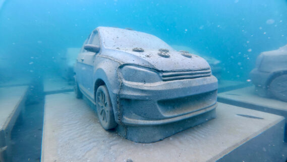 Concrete Coral by Leandro Erlich