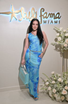Lilimar Hernandez Wearing Luli Fama at Luli Fama’s Dadeland Mall VIP Grand Opening in Miami