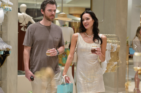 Jüli Mery wearing Luli Fama at Luli Fama’s Dadeland Mall VIP Grand Opening in Miami