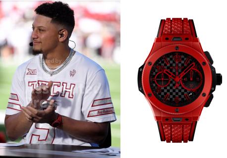 Kansas City Chiefs quarterback Patrick Mahomes, who played at Texas Tech, claps before his picks on ESPN's “College GameDay” before the NCAA college football game between Texas Tech and BYU, Saturday, Nov. 8, 2025, in Lubbock, Texas.Photo by: AP Photo/Annie Rice