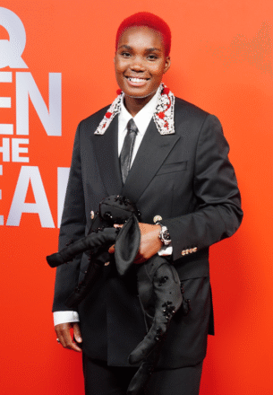 Arlo Park wears the Hublot Big Bang Original Steel Pave 41mmPhoto by Getty Images; Photo by Hublot