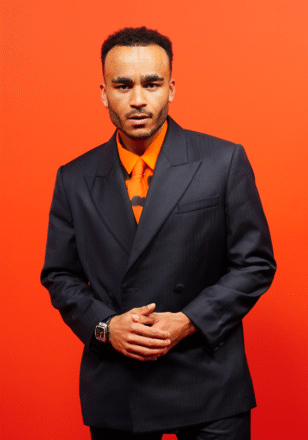 Munya Chawawa wears the Hublot Spirit of Big Bang Diamonds 39mmPhoto by Getty Images; Photo by Hublot