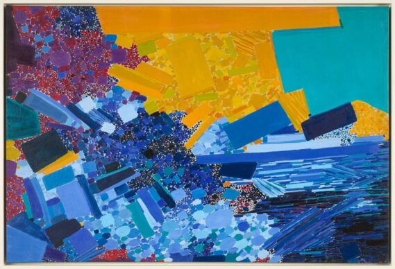 Lynne Drexler, Blue Bay, 1968.