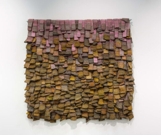 Olga de Amaral, Hojarasca Barbas de piedra, 1973. Courtesy of Richard Saltoun London, Rome, New York. Copyright by the artist.