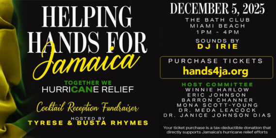Tyrese Gibson, Busta Rhymes and Mona Scott-Young Host Jamaica Fundraiser @ The Bath Club