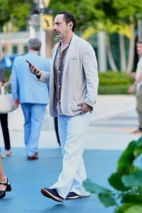 Sergey Brin, co-founder of Google, was spotted at Design Miami, highlighting the event's draw beyond the art and design community. His presence underscores the confluence of technology, innovation, and design at Miami’s premier fair.Photo credit: 305pics/Getty Images.