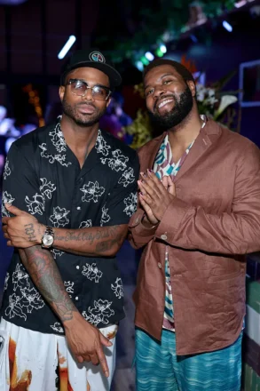 Celebrity chef Kwame Onwuachi and chart-topping rapper Khalid brought style and flair to Las’ Lap during Miami Art Week. Their exclusive appearance highlighted Miami’s fusion of food, music, and culture, making it a night to remember.Photo credit: Dimitrios Kambouris/Getty Images for It’s Good x Rivian.