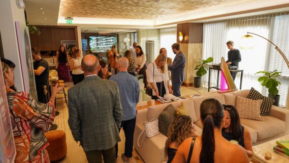 On Monday, December 1, North Development and Ludlow Coffee Supply kicked off Miami Art Week with their “Wake The Art Up” event, bringing together Miami’s creative community for a morning of culture, conversation and, of course, art. Guests enjoyed Ludlow’s signature brews, light bites, and a Q&A with local artist Francisco Lo Castro, who offered insight into his work and creative approach.@ 1200 Brickell Ave., 18th floor, Miami, FL
(Credit: Bulldog Media)